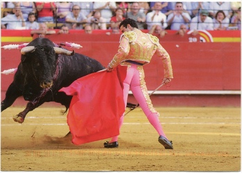 España Corrida de toros. Victor Puerto en Valencia